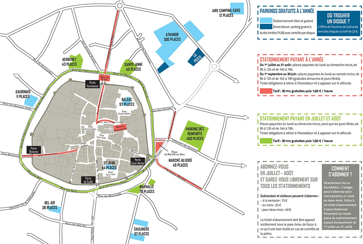 Guerande Parking, aparcar  Región del Loira Atlántico - Región del Loira Atlántico ✈️ Foro Francia