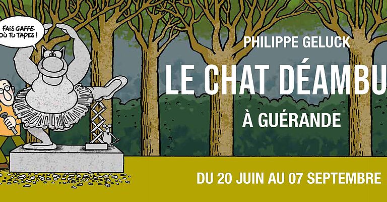 Le Chat déambule à Guérande